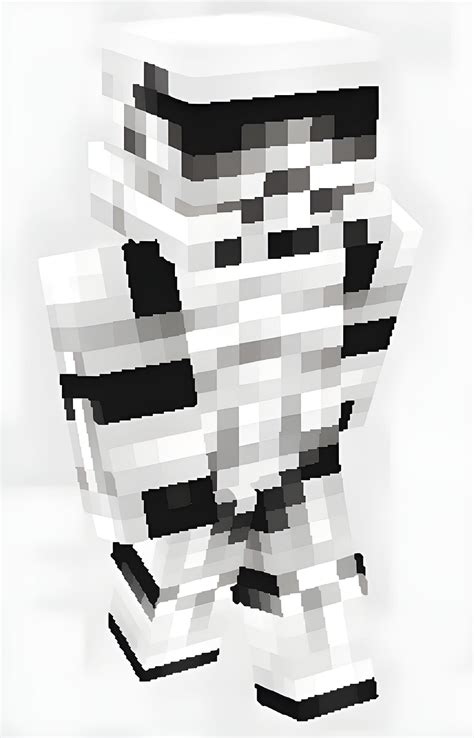 The Force is Strong: Unleash Your Inner Jedi with Minecraft Skin Star Wars!