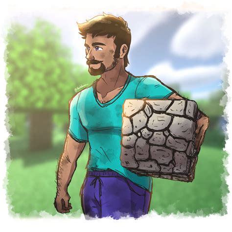 Minecraft Steve Art