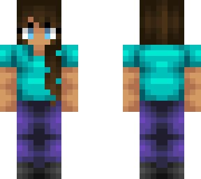 Minecraft Steve Girl