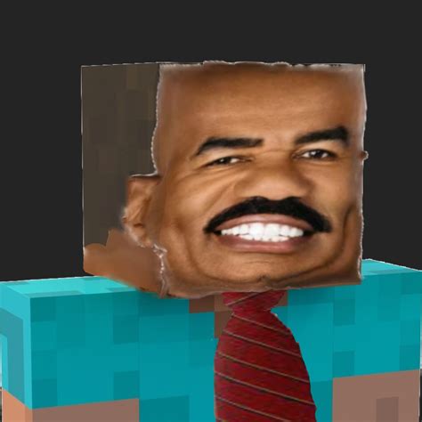Minecraft Steve Harvey