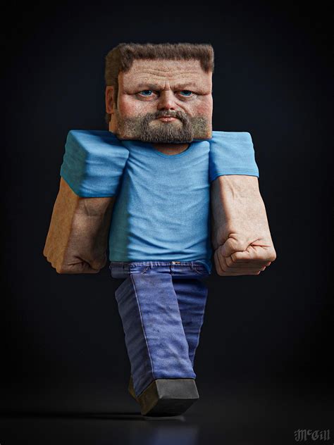 Minecraft Steve In Real Life