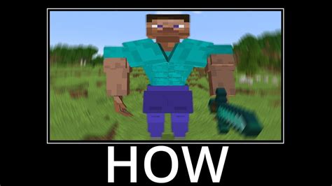 Minecraft Steve Meme