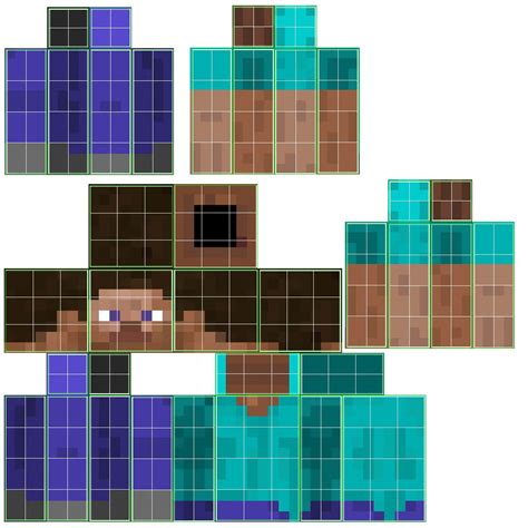 Minecraft Steve Texture