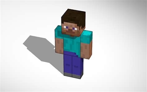 Minecraft Steve Tinkercad