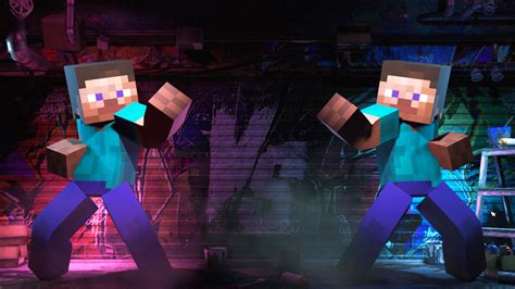 Minecraft Steve Vs Link