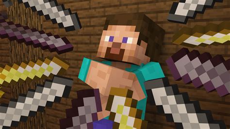 Minecraft Steve With Sword