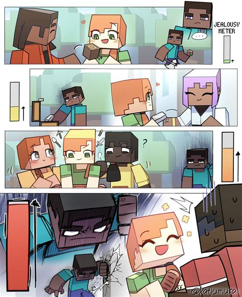 Minecraft Steve X Child Reader