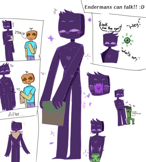 Minecraft Steve X Enderman