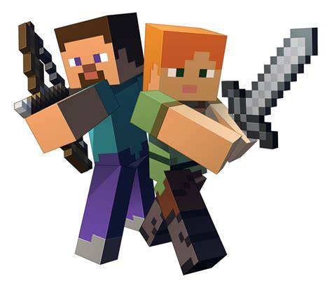 Minecraft Steve Y Alex