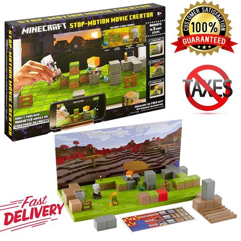 Learn How to Create Minecraft Stop Motion Videos with the Movie Creator Animation Studio