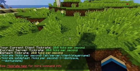Minecraft Time in Game Ticks