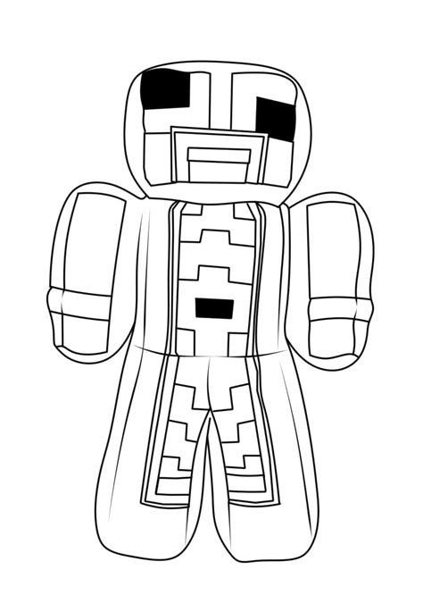 Minecraft Unspeakablegaming Coloring Pages