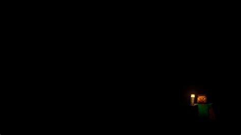 Minecraft Wallpaper Black