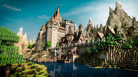 Minecraft Wallpaper Castle