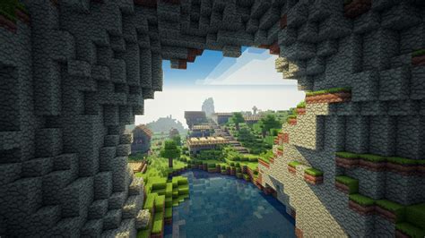 Minecraft Wallpaper Cave