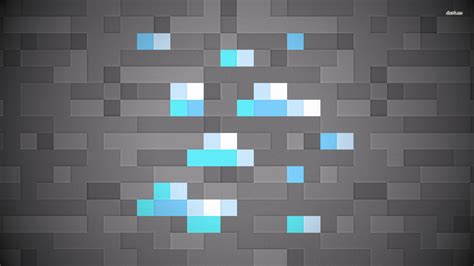 Minecraft Wallpaper Diamond Ore