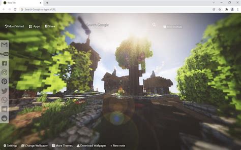 Minecraft Wallpaper Hd New Tab