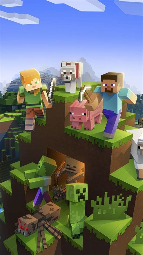 Minecraft Wallpaper Hd Portrait