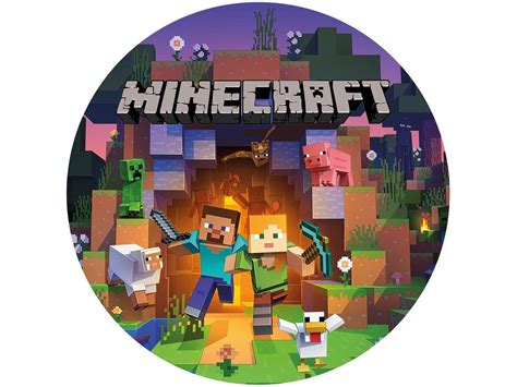 Minecraft Wallpaper Round