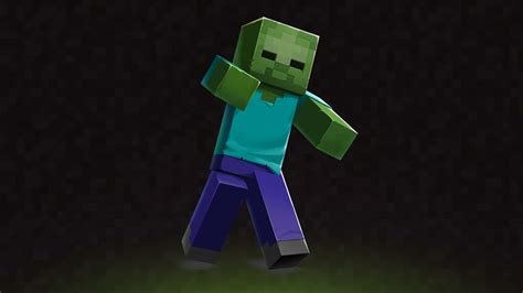 Minecraft Wallpaper Zombie