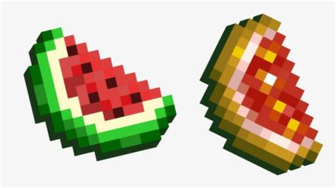 Minecraft Watermelon Slice