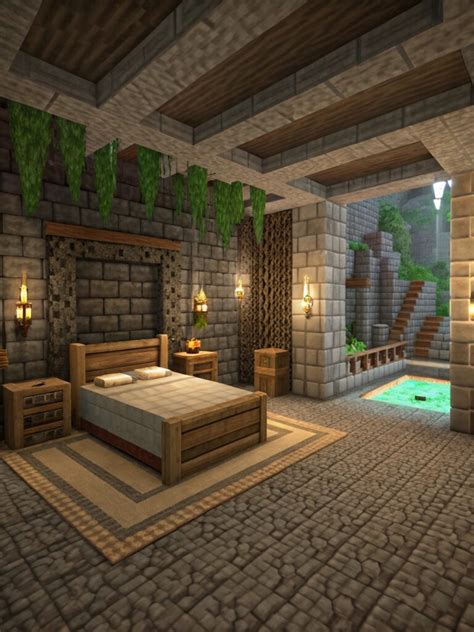 Minecraft bedroom location