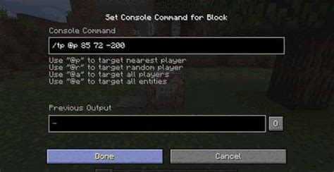 Minecraft console commands: how to use them