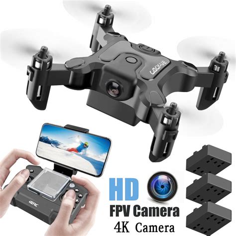 Mini RC Drone With Camera HD 0.3MP Foldable RC Quadcopter Altitude Hold