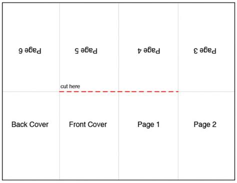 Mini Book Template Free