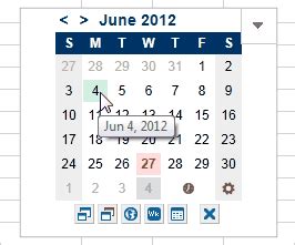 Mini Calendar And Date Picker Download