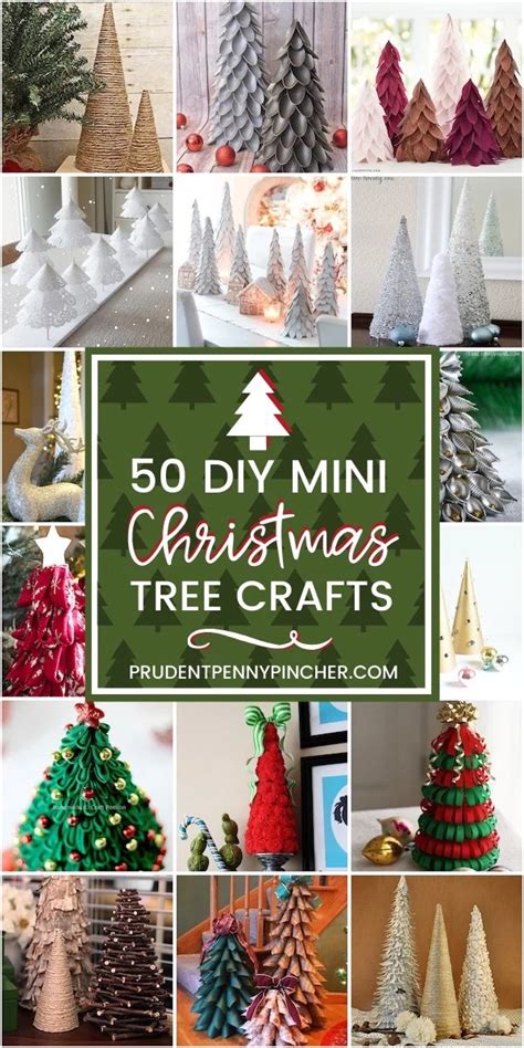 Mini Christmas Trees Craft