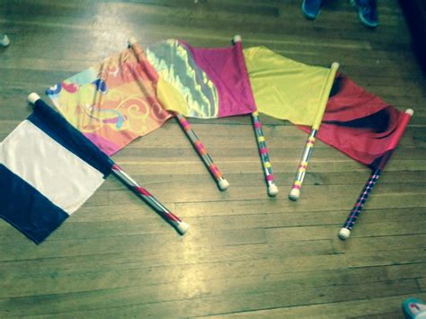 Mini Color Guard Flags