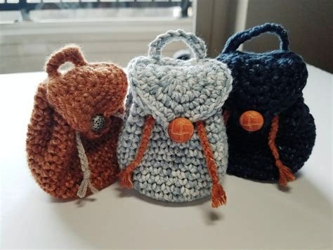 Mini Crochet Backpack