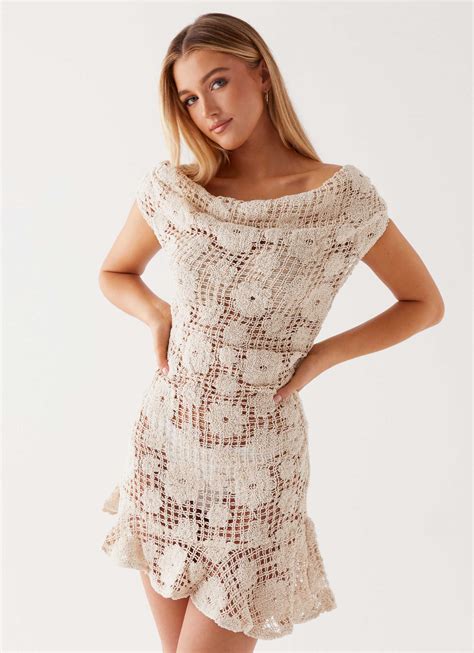 Mini Crochet Dress
