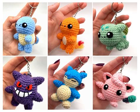 Mini Crochet Pokemon