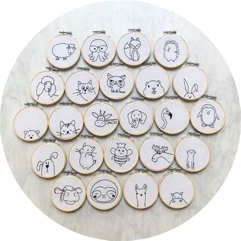 Mini Embroidery Patterns