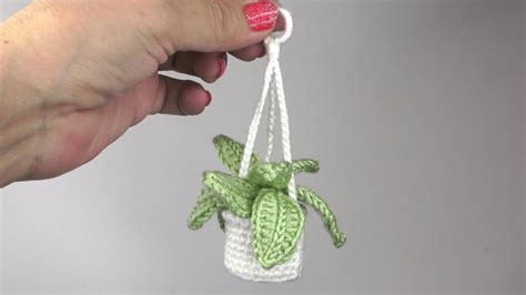 Mini Hanging Plant Crochet Pattern