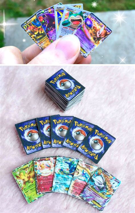 Mini Pokemon Cards Printable