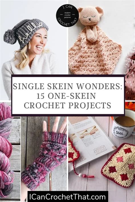 Mini Skein Crochet Projects