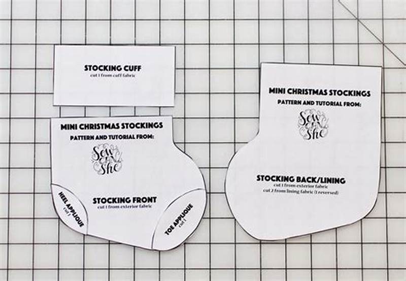 Mini Xmas Stocking Pattern