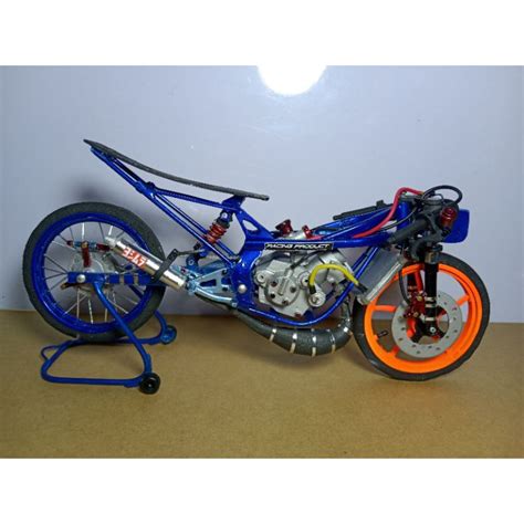 Miniatur Sepeda Motor Drag