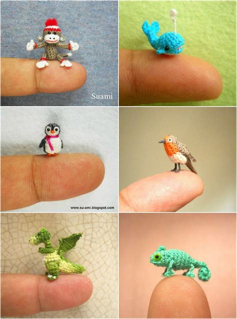 Miniature Crochet Animals