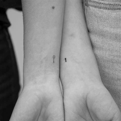Minimal Couple Tattoos