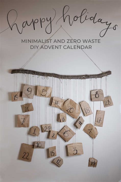 Minimalist Advent Calendar