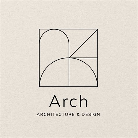 Minimalist Architecture Design Logo