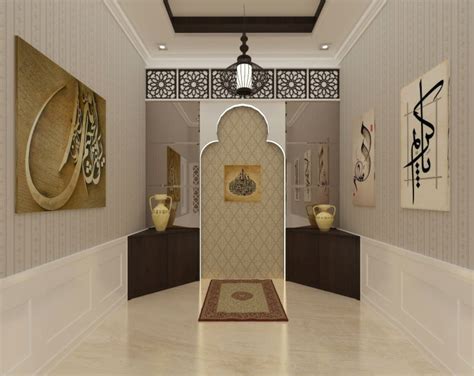 Minimalist Design for an Islamic Praying Room