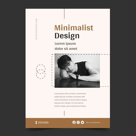 Minimal Flyer on Behance