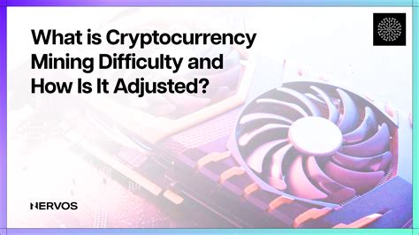 Mining Difficulty in Cryptocurrency Mining