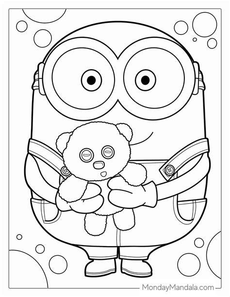 Minion Color Pages
