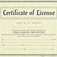 Ministry Free Printable Minister License Certificate
